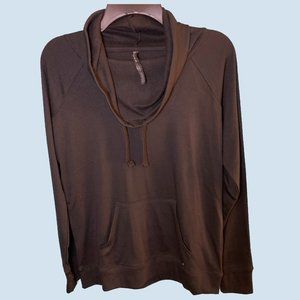 NWT Gaiam Cowl Neck Grace Pullover Sz S